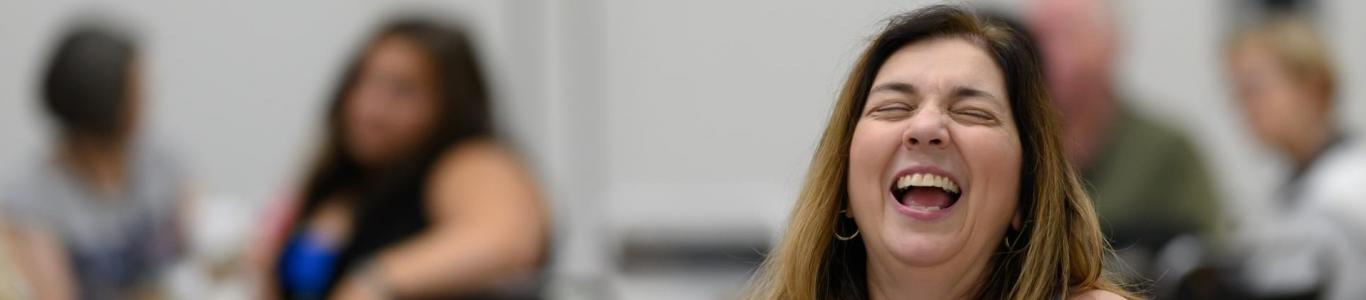 2025 attendees having fun at the conference