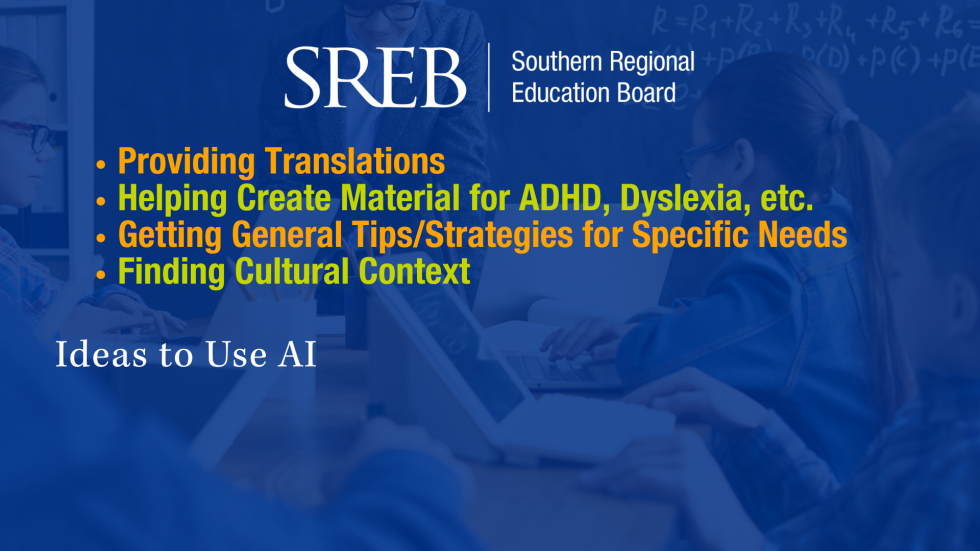 There are many ways to use AI to help create personalized learning for students with specific learning needs.