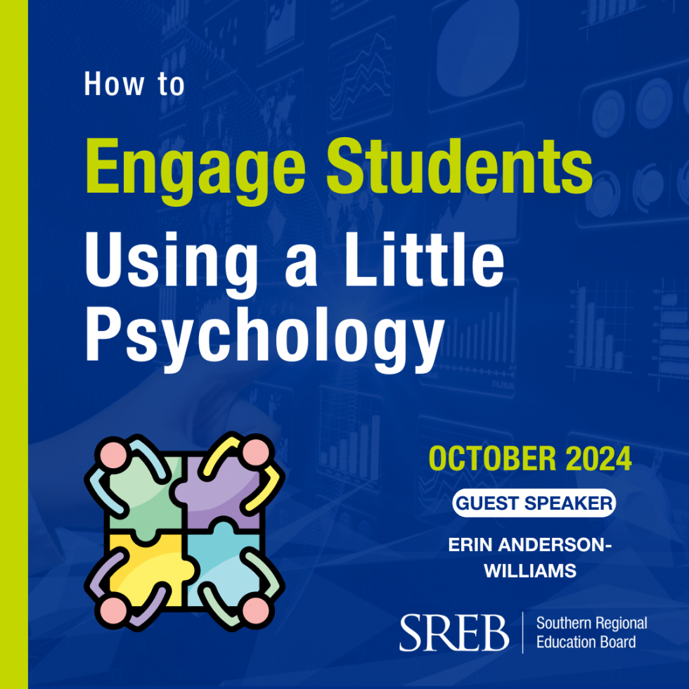 Engage students using a little psychology, with Erin Anderson-Williams