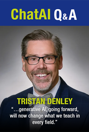 Tristan Denley “Any tool we have can be used well or can be used badly.” – Denley